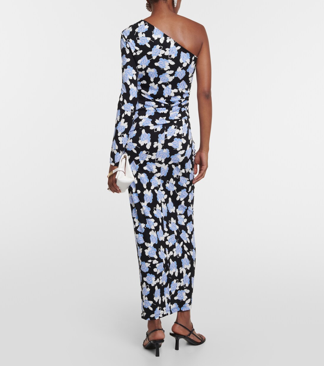 Robe longue Kitana asymétrique | Diane von Furstenberg