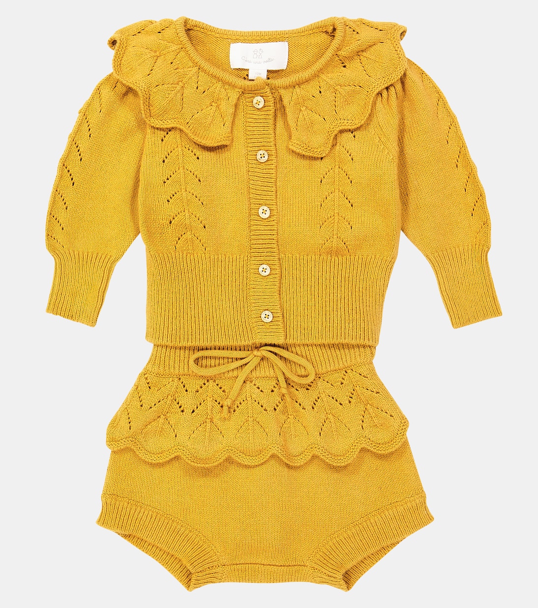 Baby - Set Cardigan e shorts Francesca | C'era Una Volta