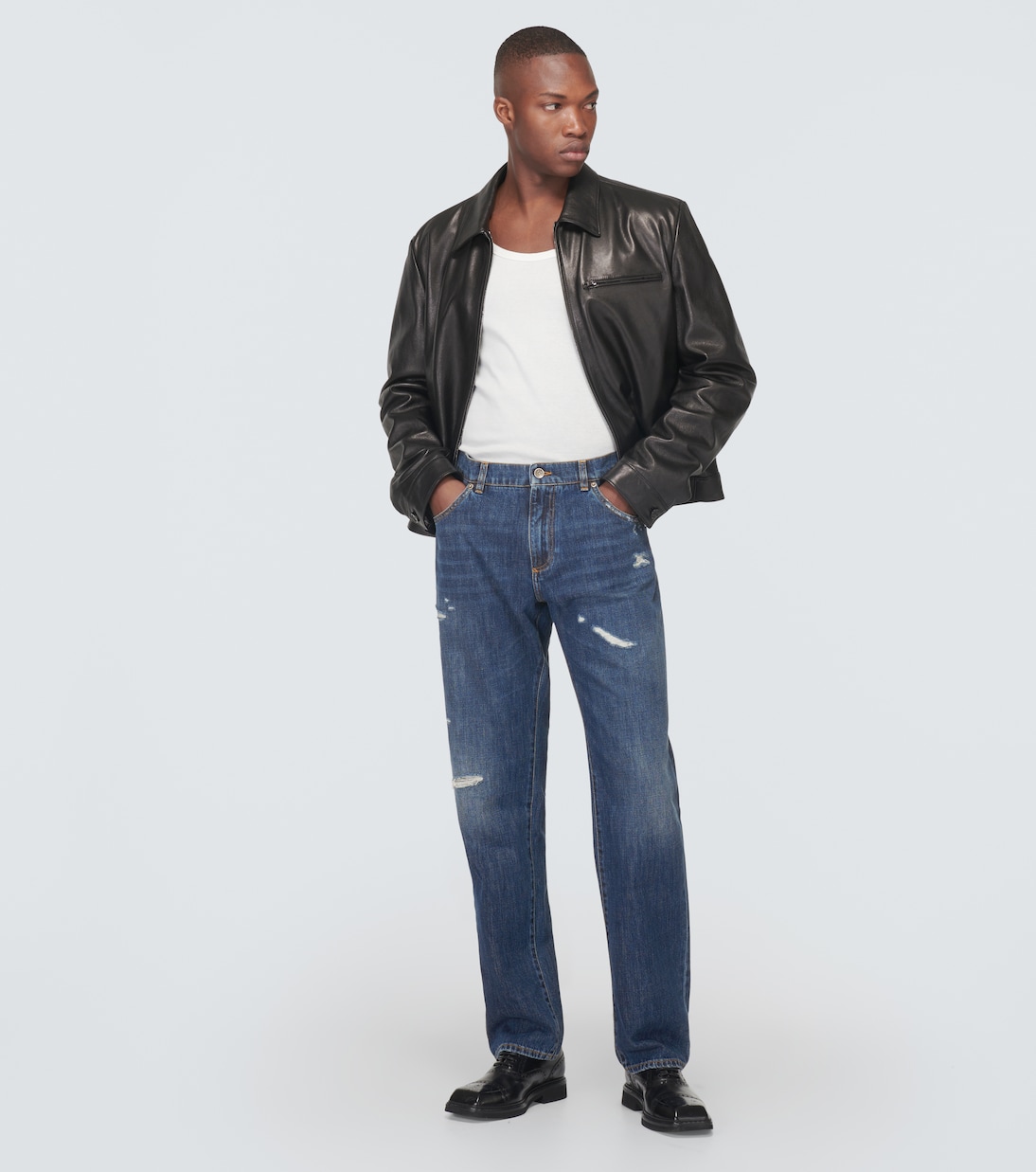 Jeans regular distressed | Dolce&Gabbana