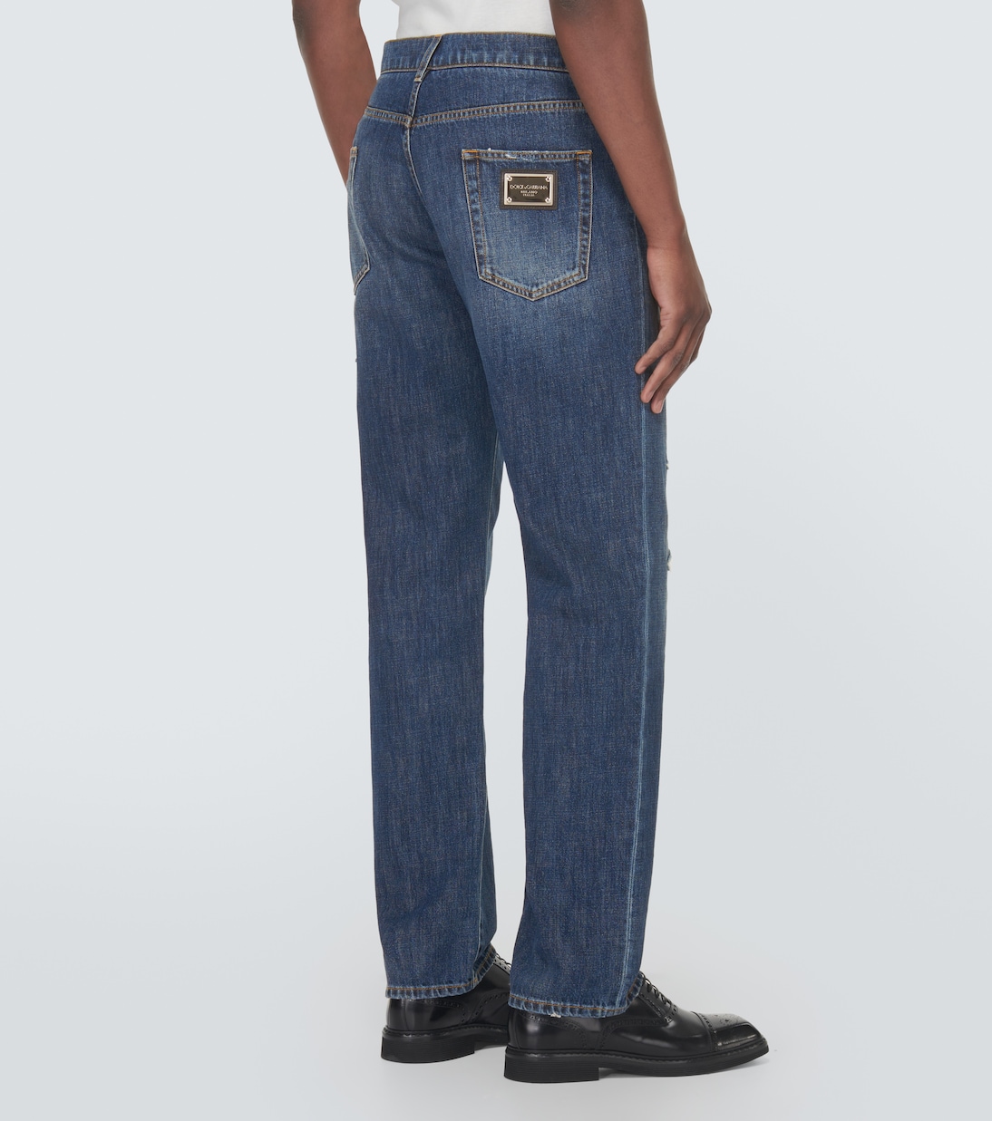 Jeans regular distressed | Dolce&Gabbana