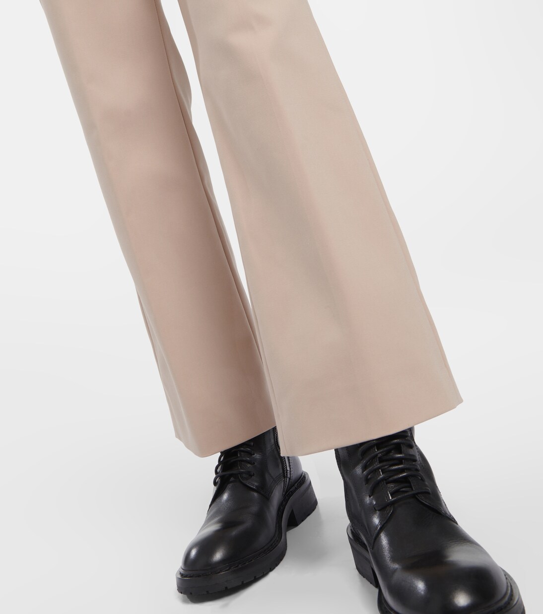 Conico cotton-blend flared pants | 'S Max Mara