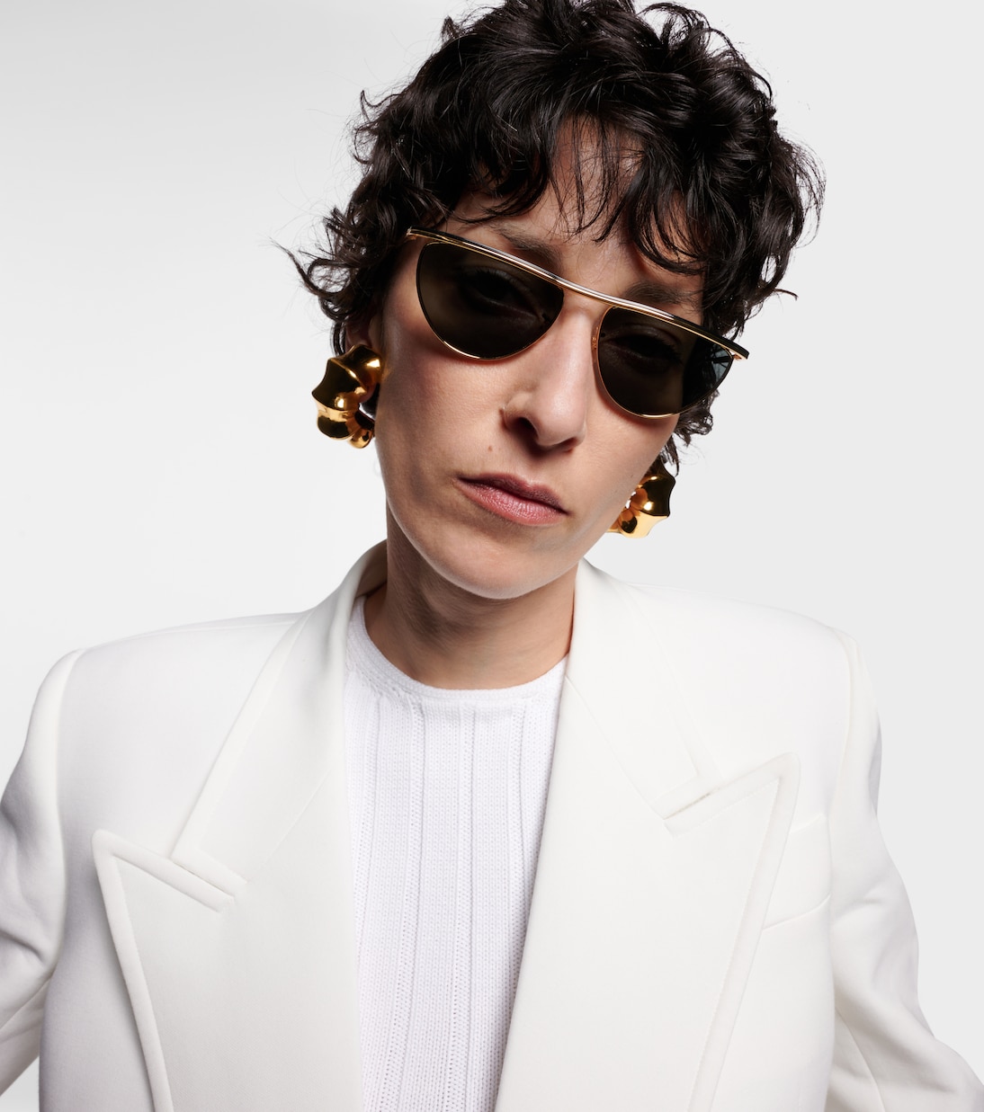 x Oliver Peoples 1984C flat-top sunglasses | Khaite