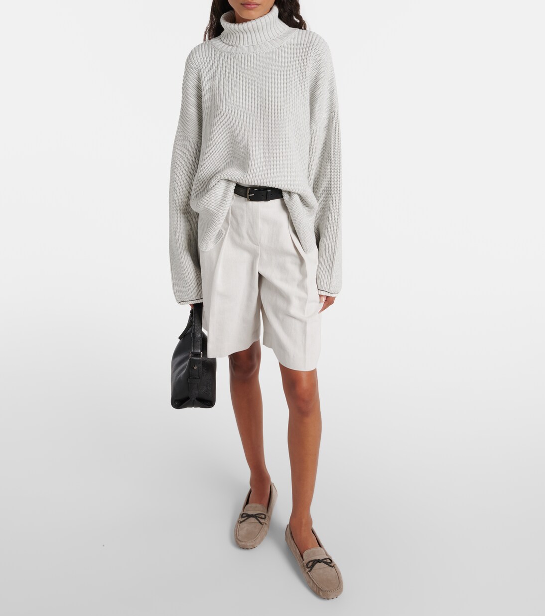 Rollkragenpullover aus Baumwolle | Brunello Cucinelli