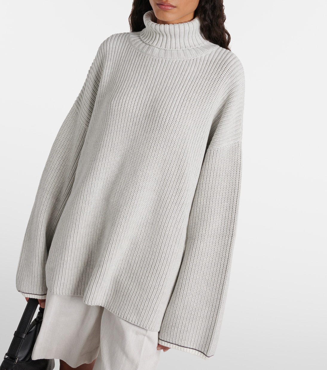 Rollkragenpullover aus Baumwolle | Brunello Cucinelli