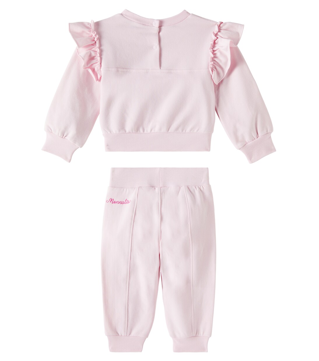 Baby printed cotton-blend set | Monnalisa