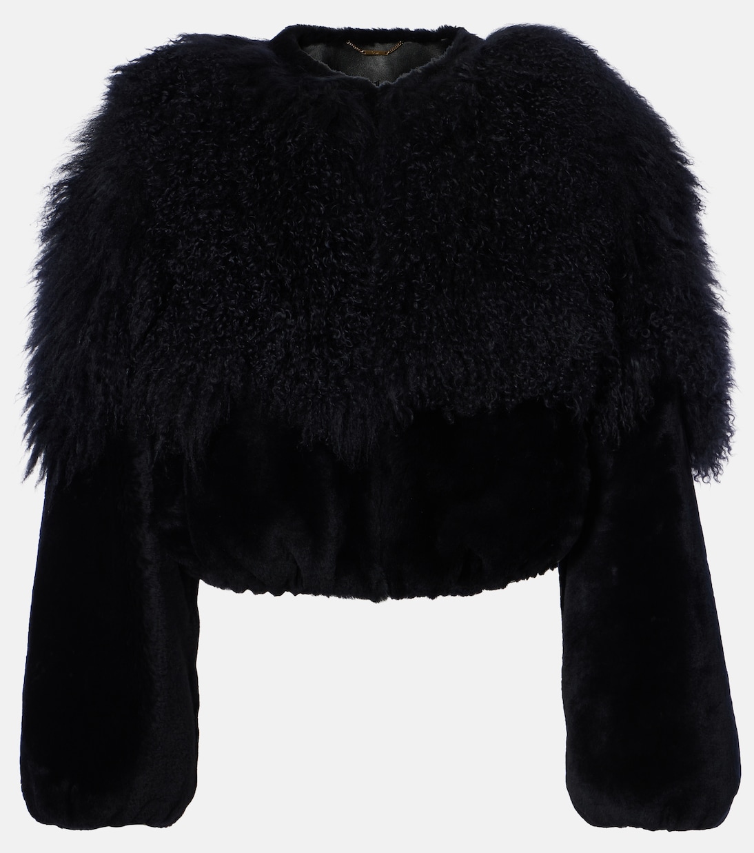 Cropped-Jacke aus Shearling | Chloé