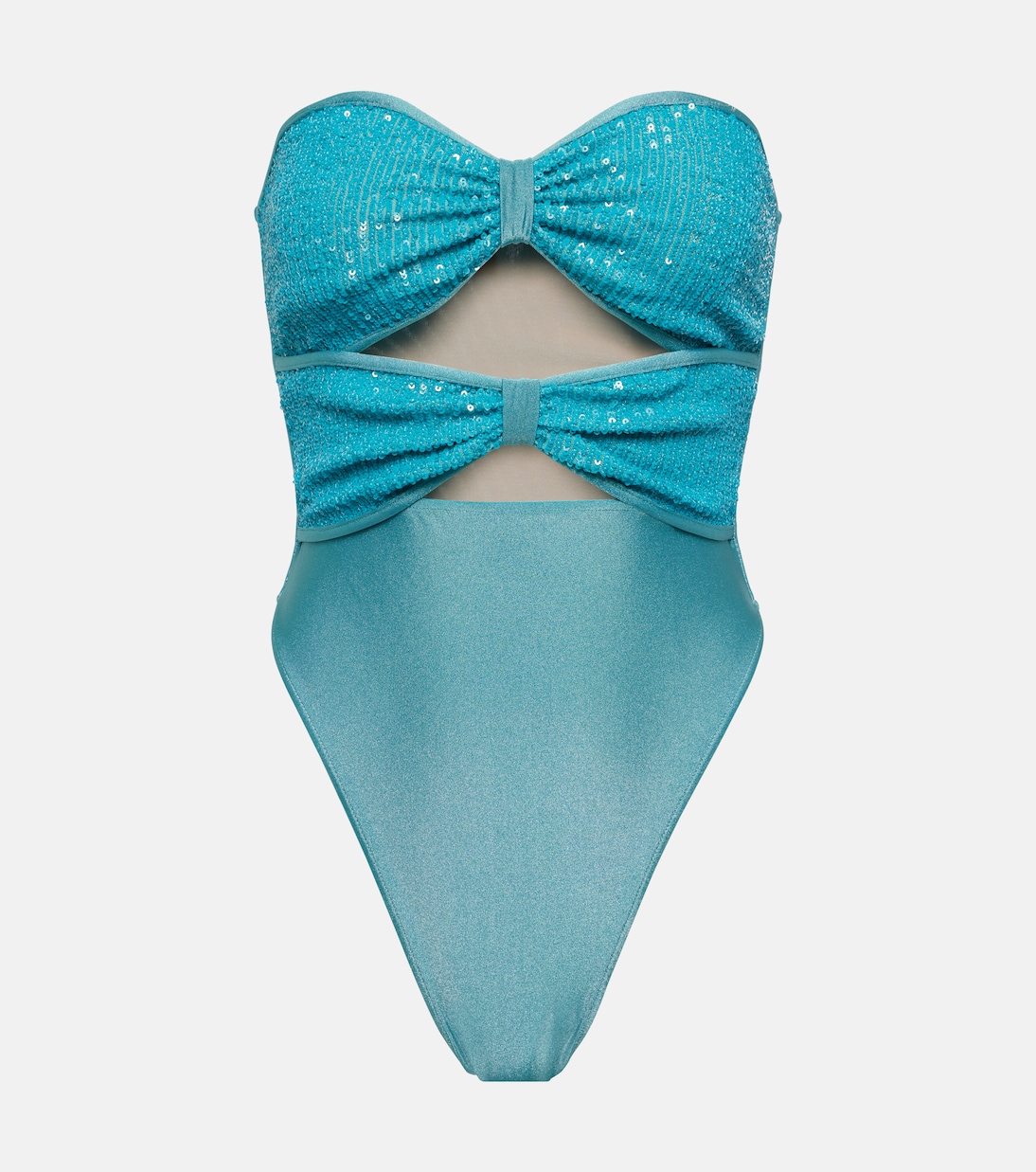 Badeanzug mit Pailletten | Adriana Degreas