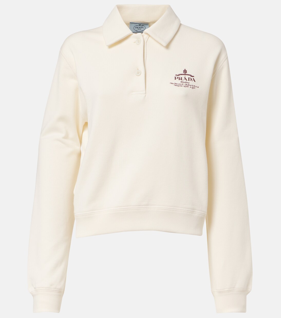 Polo de algodón | Prada