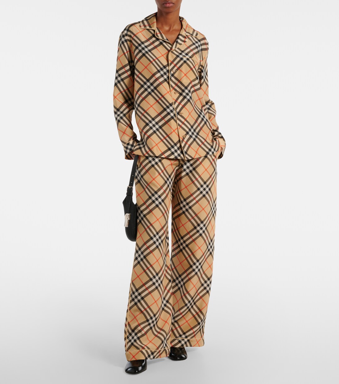 Knitted silk top | Burberry