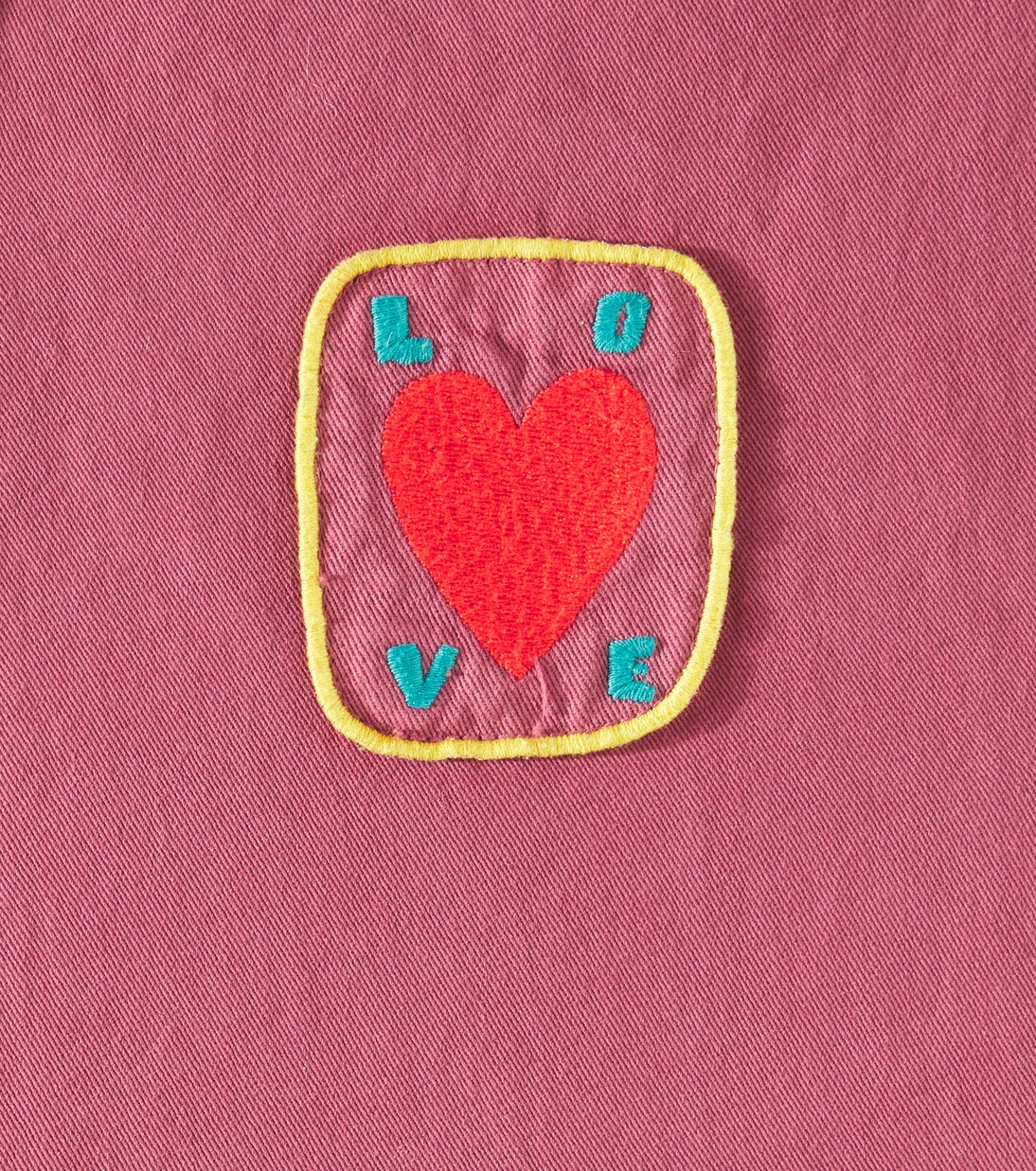 Pantalon Love imprimé en coton  | Jellymallow