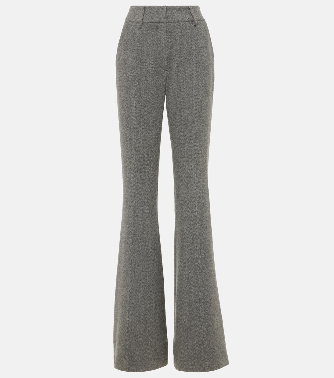 Rhein high-rise wool and cashmere flared pants | Gabriela Hearst