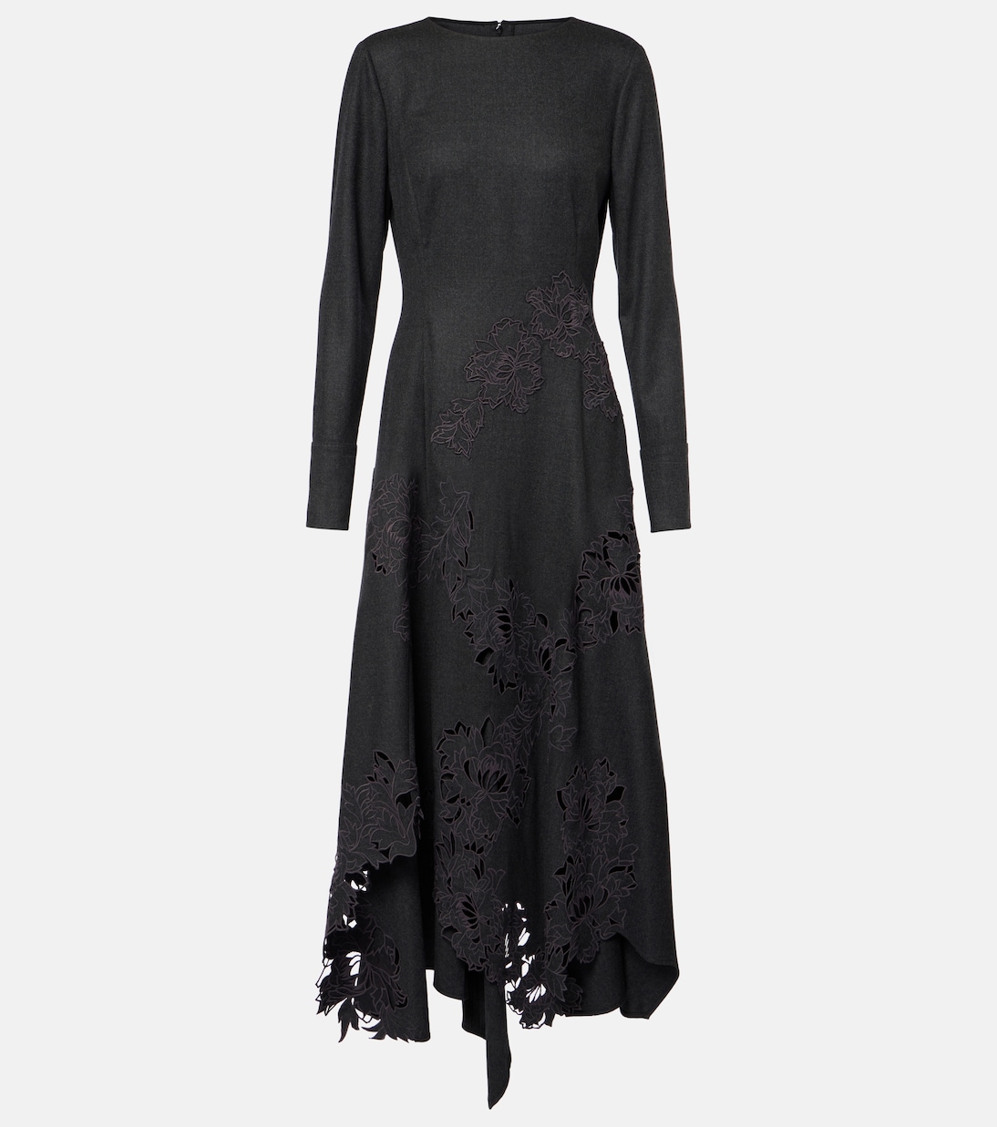 Midikleid Peony aus Wolle | Oscar de la Renta