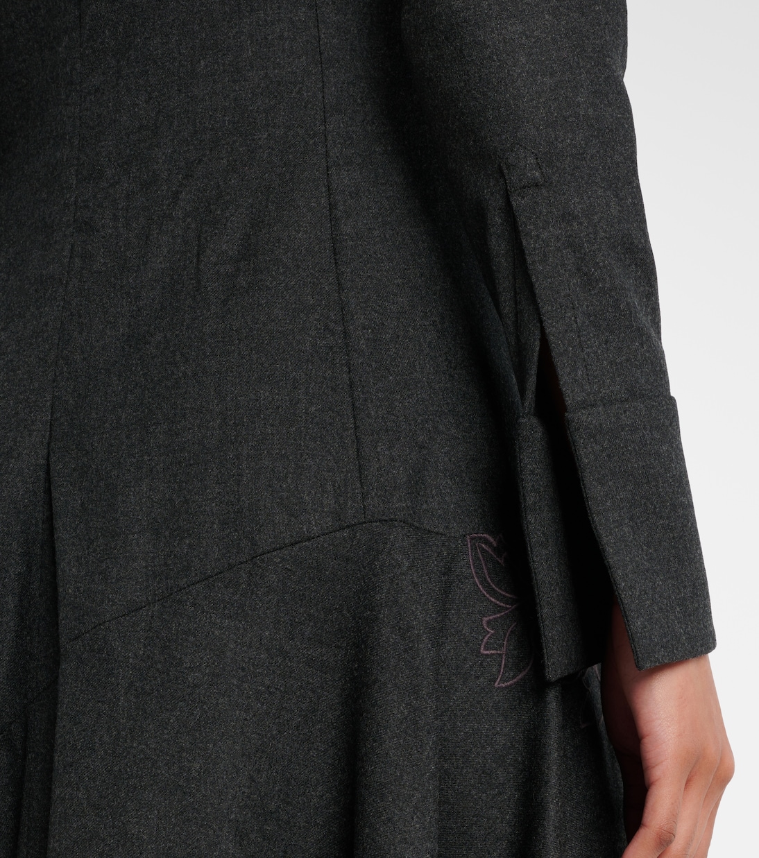 Midikleid Peony aus Wolle | Oscar de la Renta