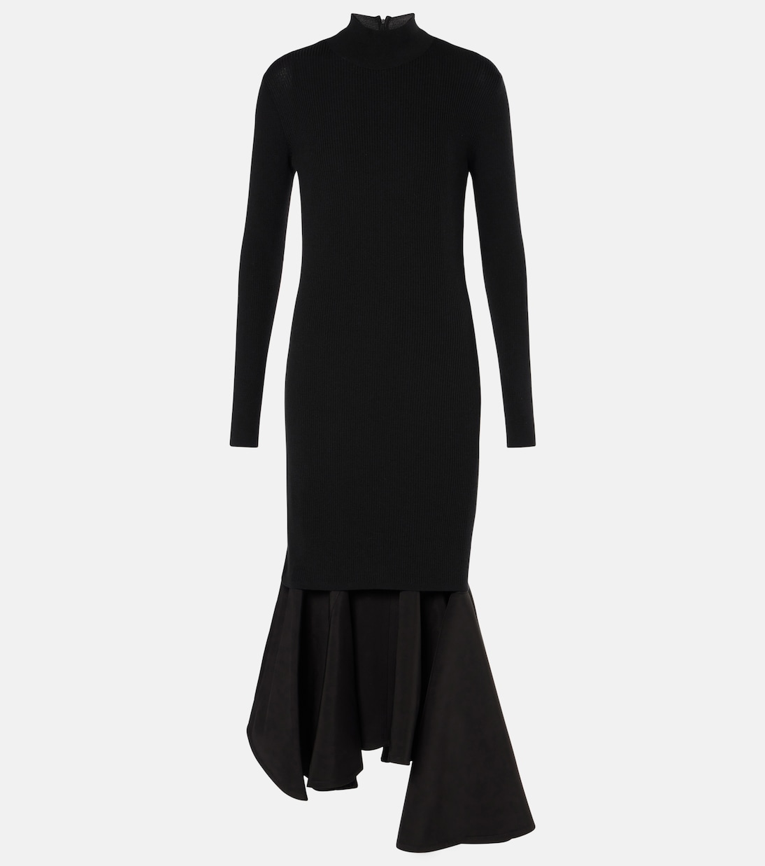 Ruffled midi dress | Bottega Veneta