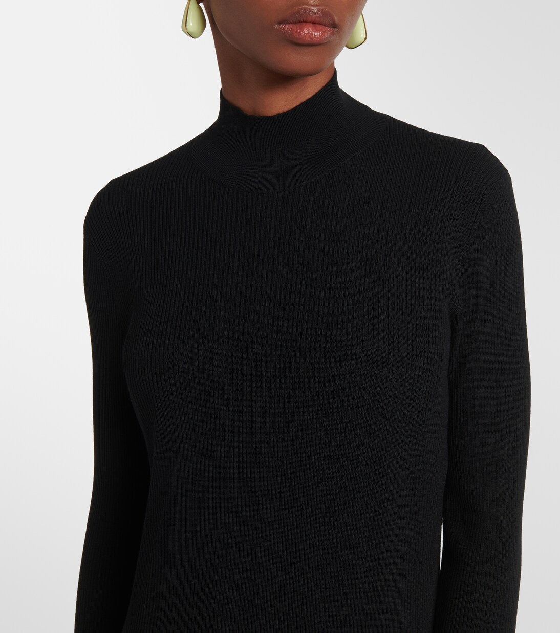 Ruffled midi dress | Bottega Veneta