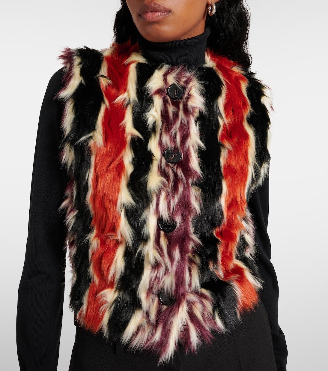 Weste aus Faux Fur | Missoni