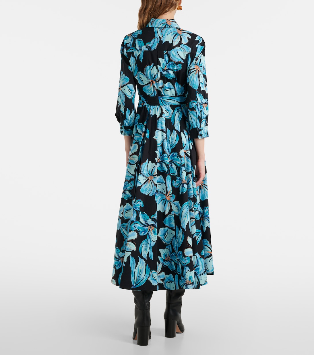 Abito lungo Blaine in cotone | Diane von Furstenberg