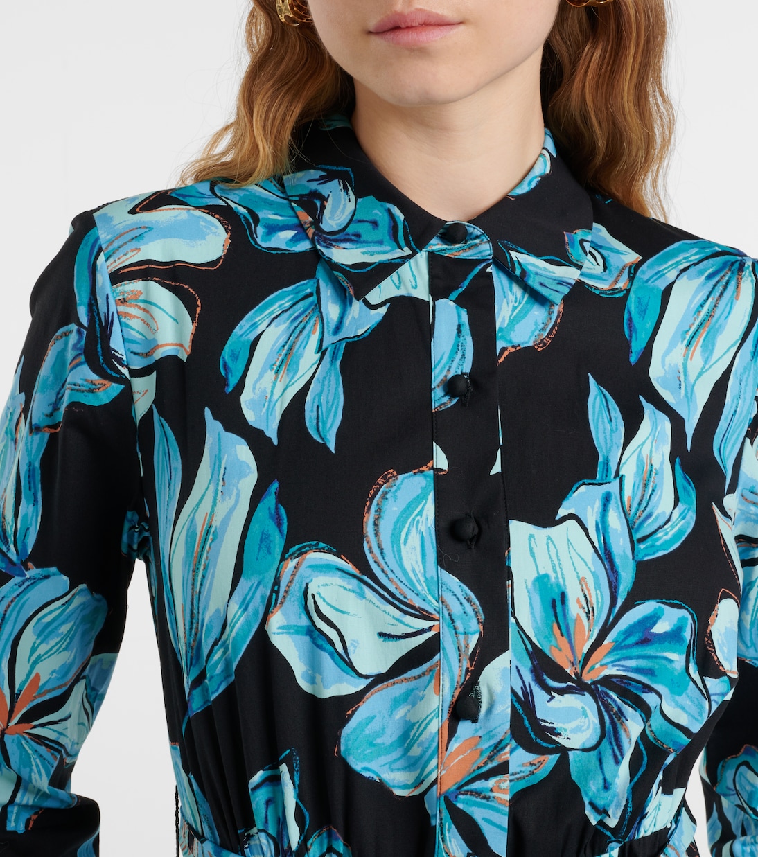 Abito lungo Blaine in cotone | Diane von Furstenberg