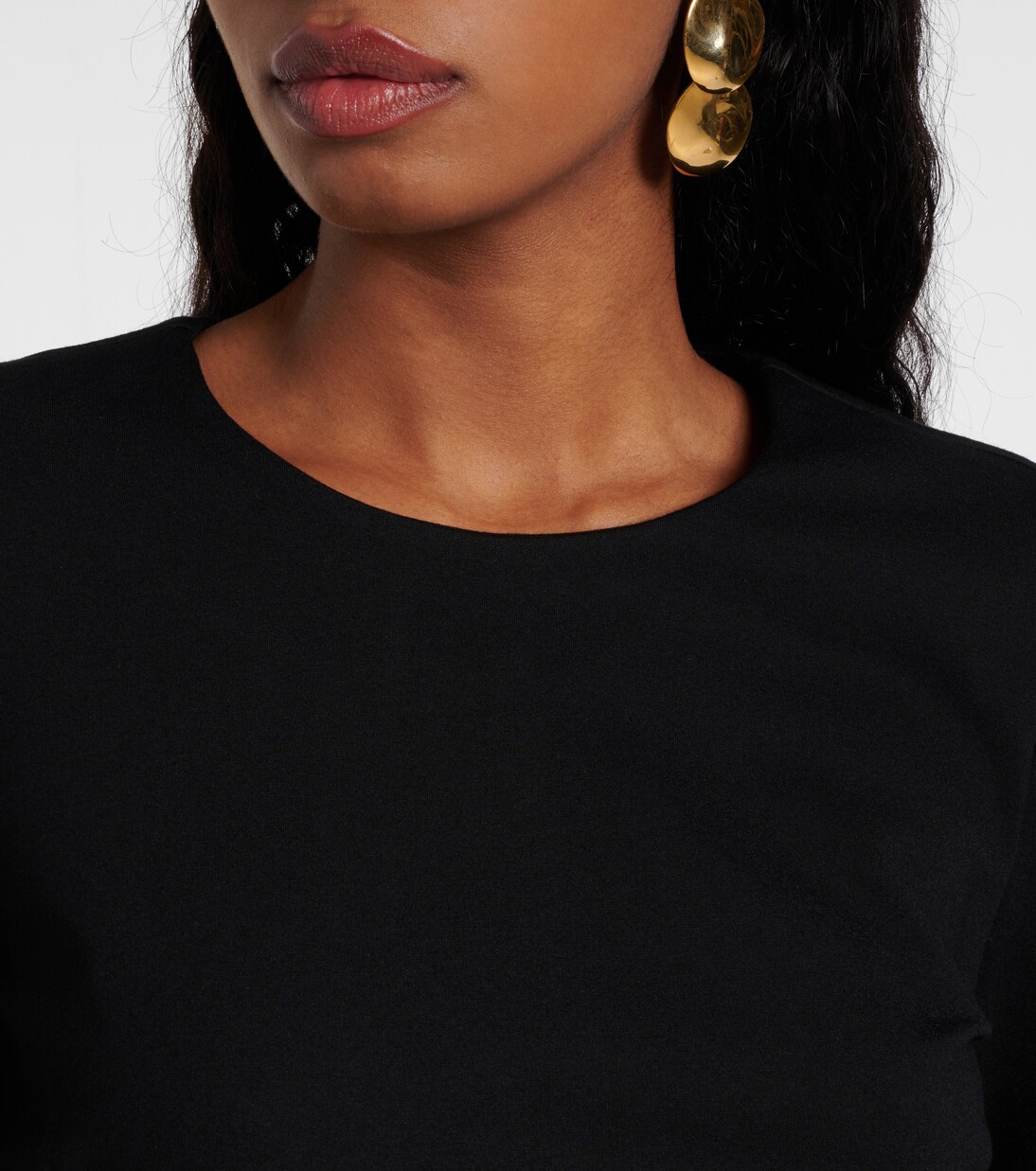 Abito lungo Hawthorne con taffetà | Staud