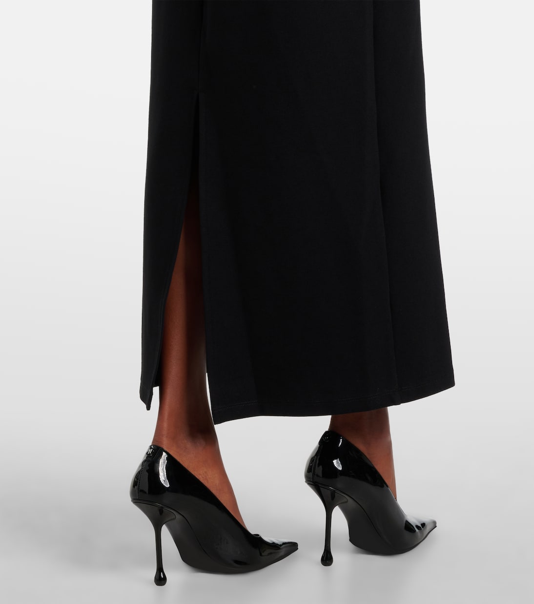 Abito lungo Hawthorne con taffetà | Staud