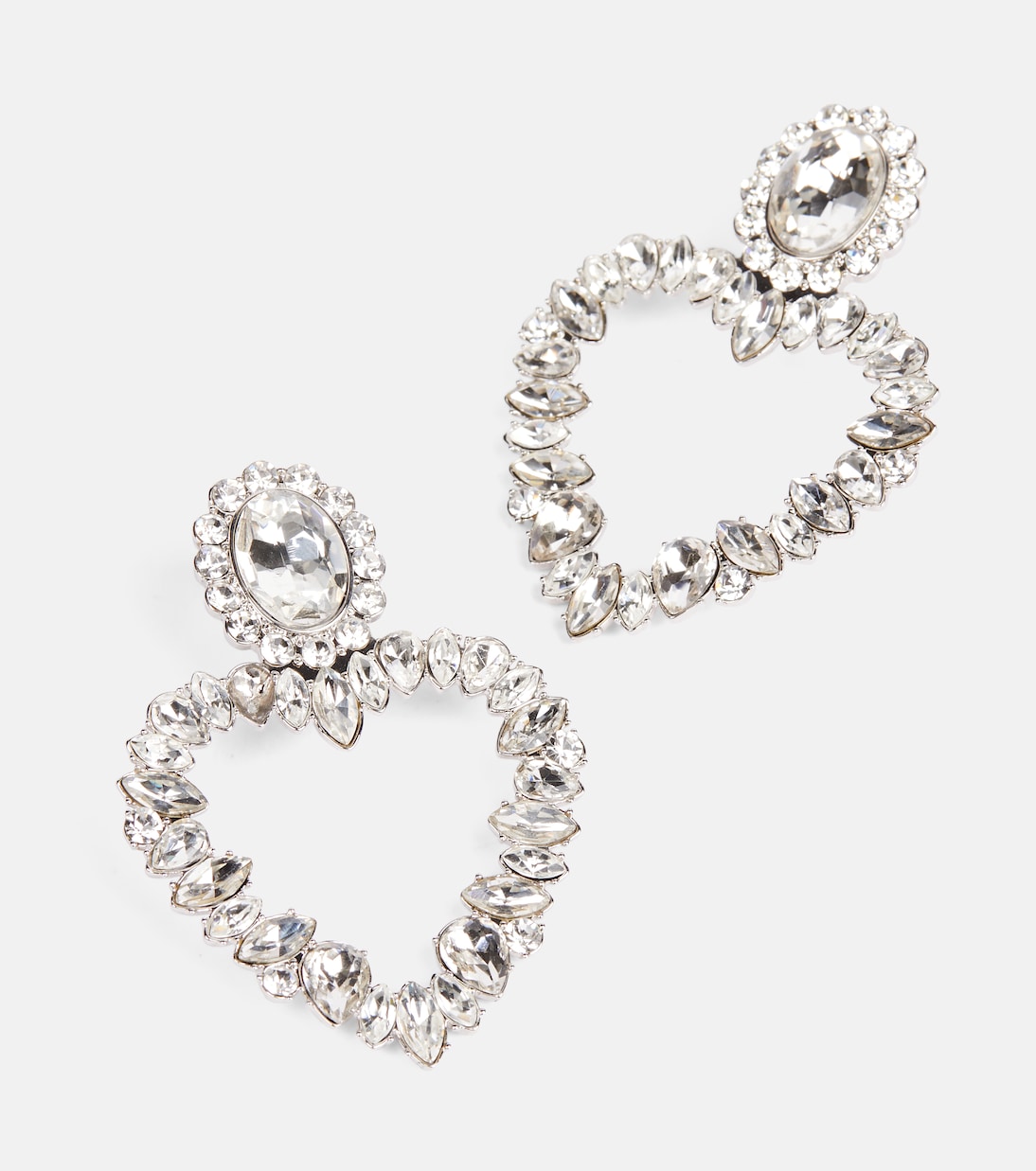 Boucles d’oreilles à cristaux | Self-Portrait