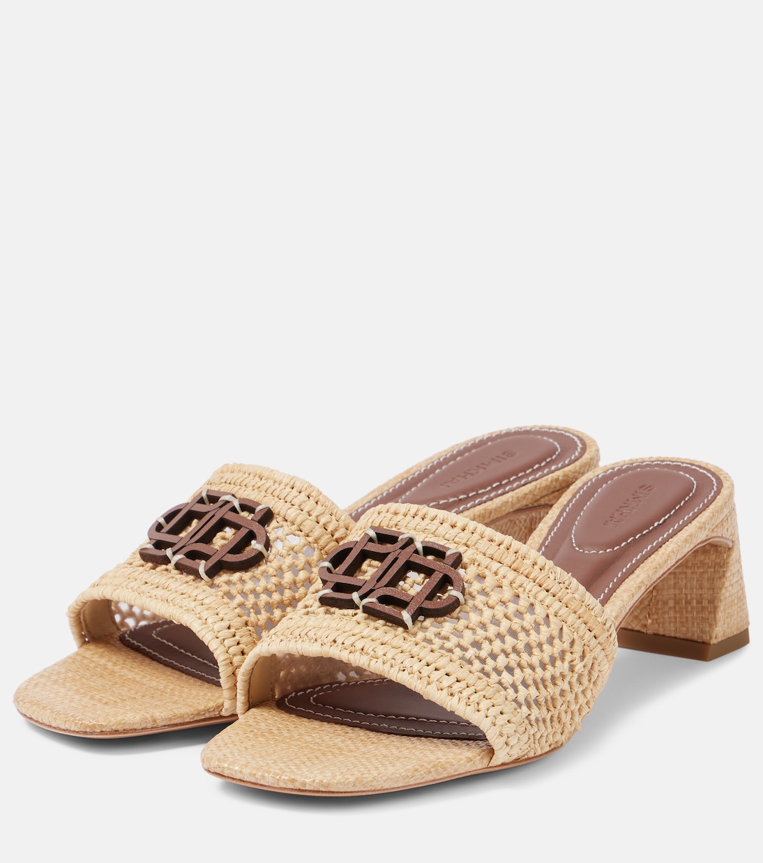 Pantoletten Sydney aus Raffiabast | Simkhai