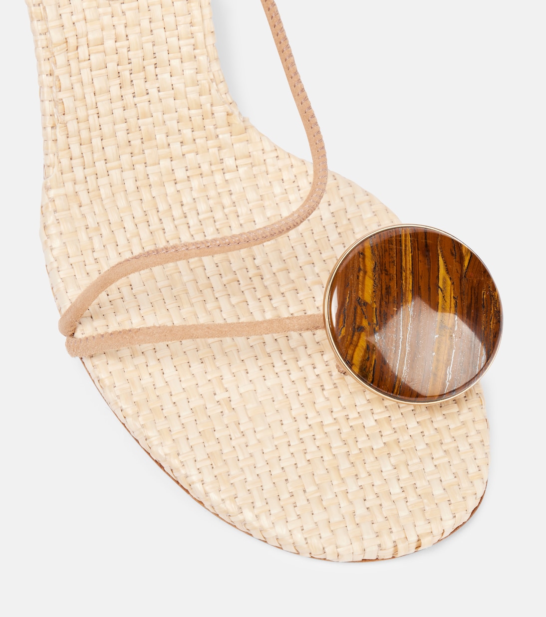 Doma suede thong sandals  | Christopher Esber