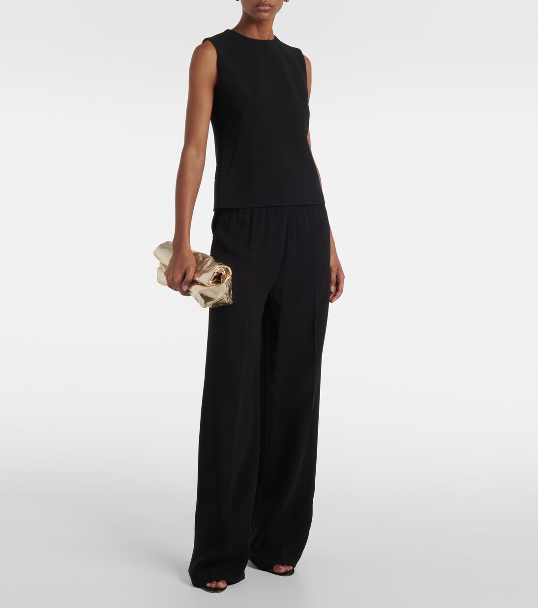 Pantalon ample Maud en soie | Fforme