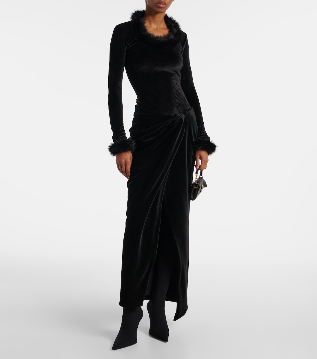 Jersey wrap skirt | Balenciaga