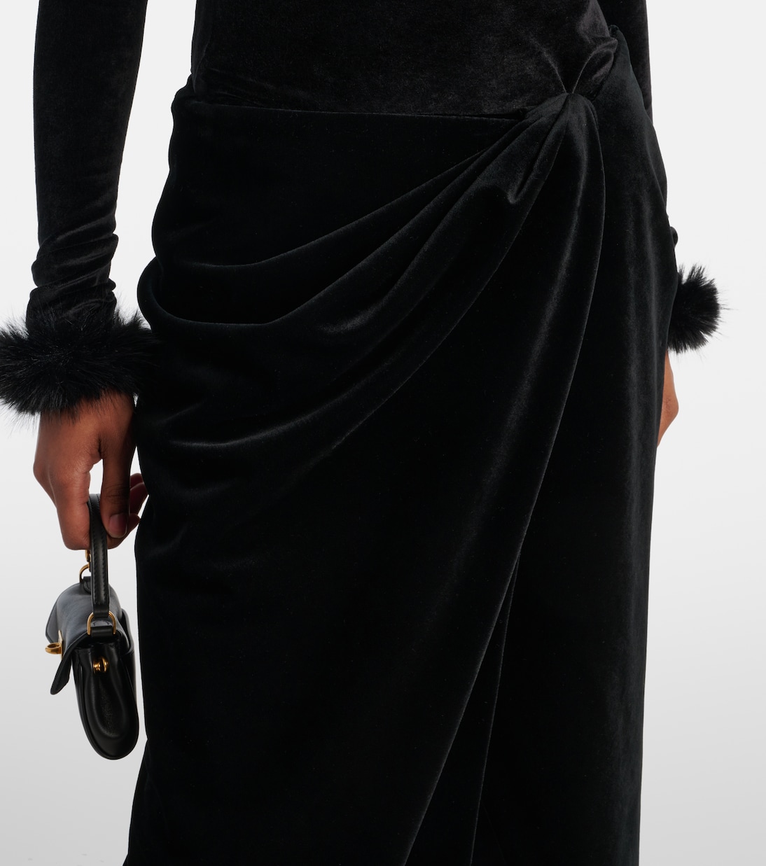 Jersey wrap skirt | Balenciaga