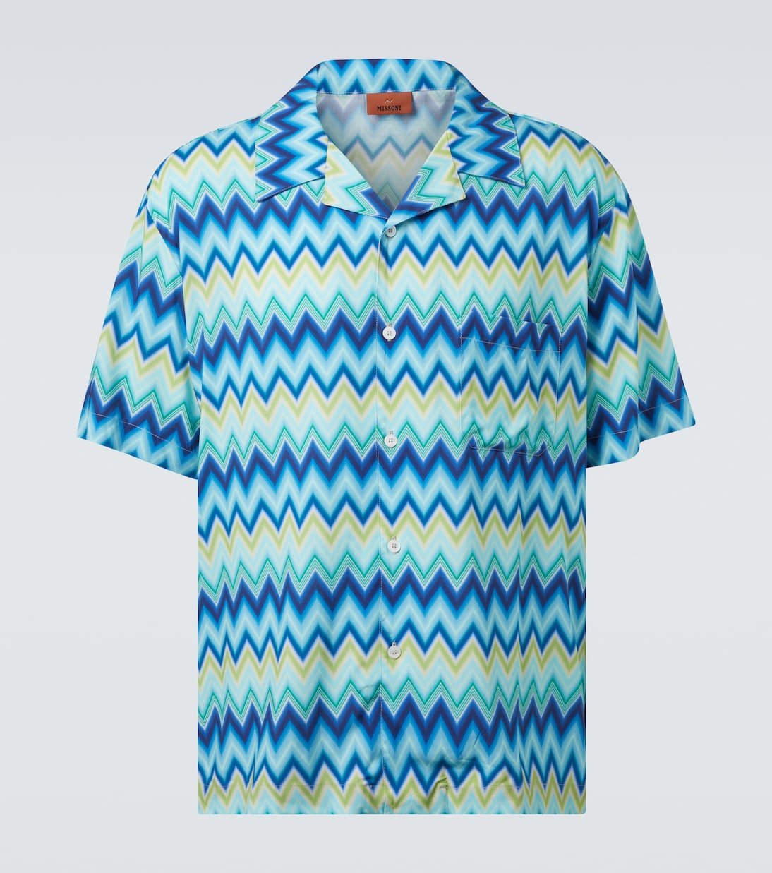 Zigzag bowling shirt | Missoni