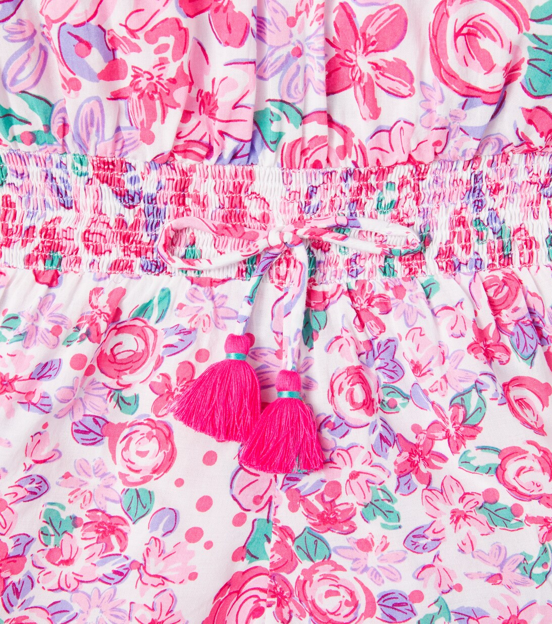 Sasha floral romper | Poupette St Barth Kids