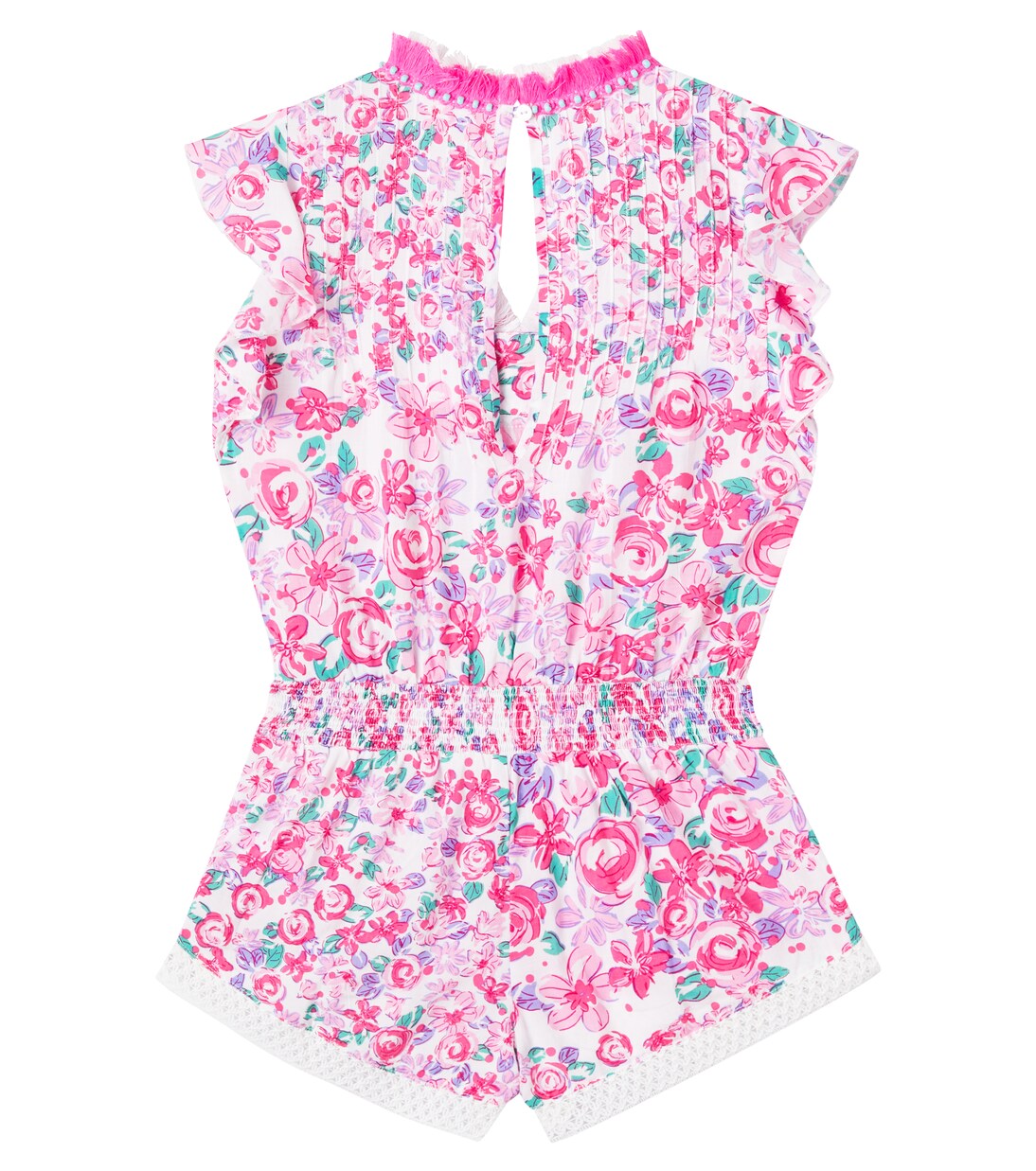 Sasha floral romper | Poupette St Barth Kids