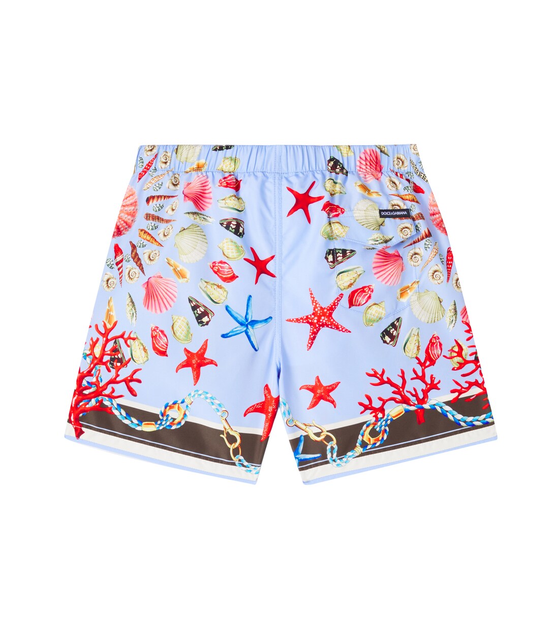 Printed swim trunks | Dolce&Gabbana Kids