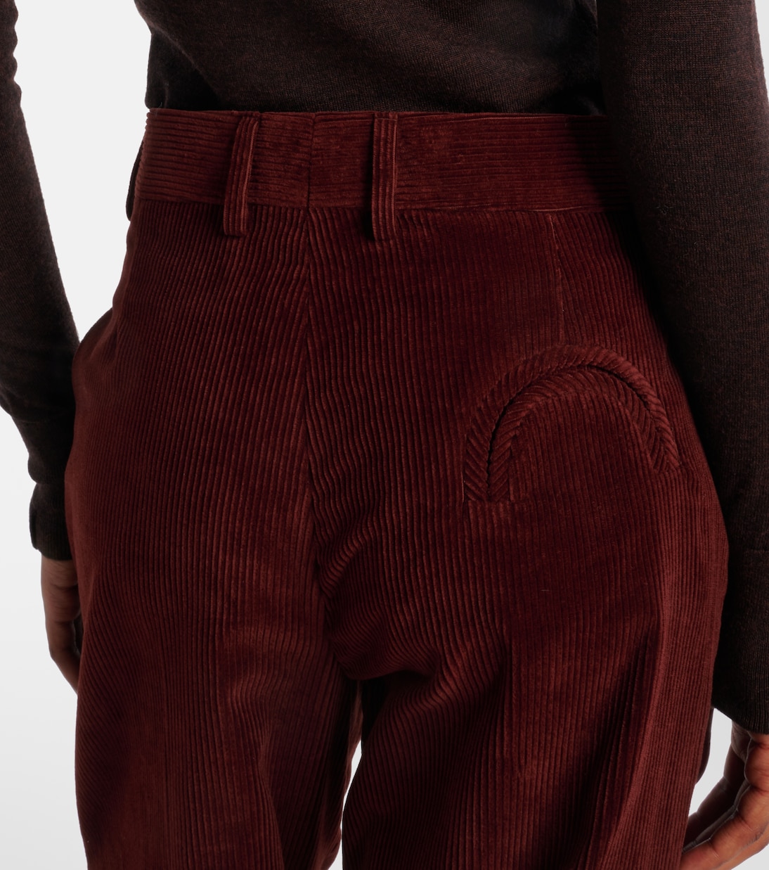 Gerade Hose Nana aus Baumwoll-Cord | Blazé Milano