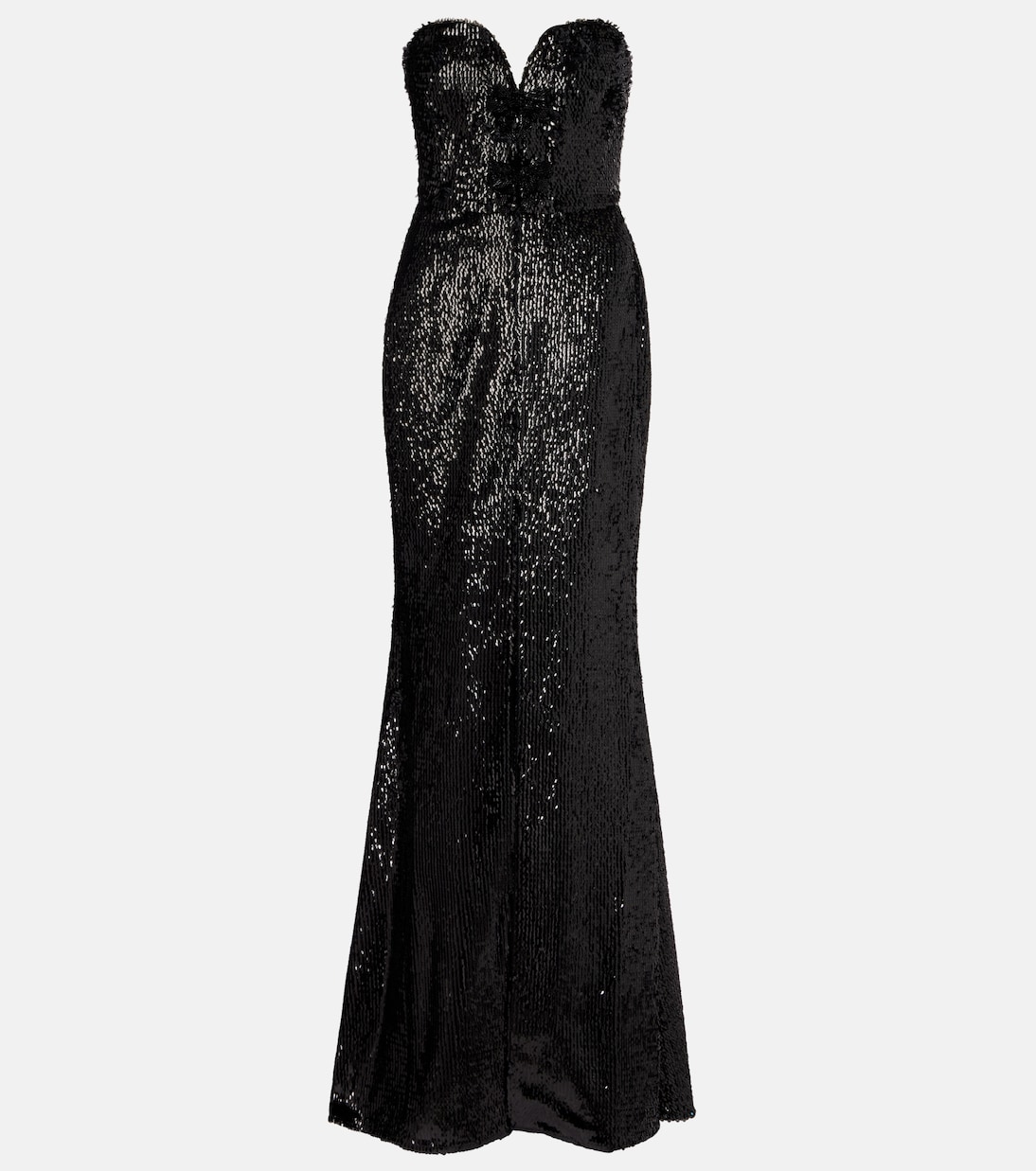 Verzierte Robe aus einem Seidengemisch | Elie Saab