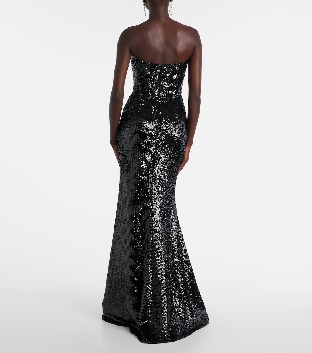 Verzierte Robe aus einem Seidengemisch | Elie Saab