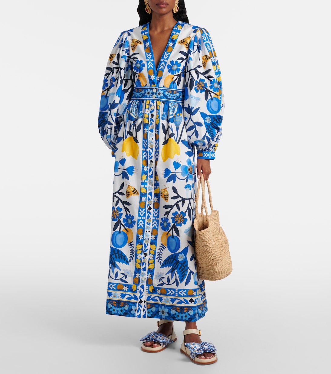 Bedruckte Sandalen | Farm Rio