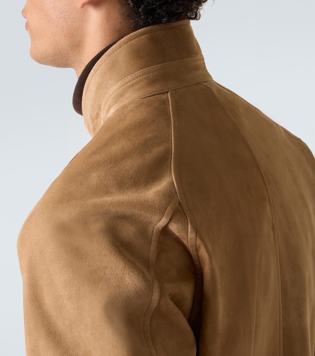 Novak suede bomber jacket | Loro Piana