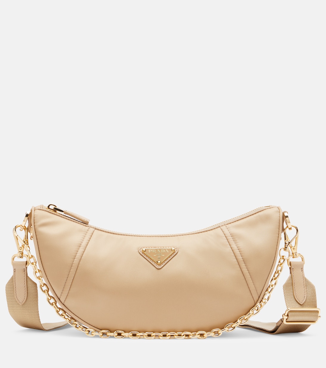 Bolso al hombro Prada Demi-Lune de Re-Nylon | Prada