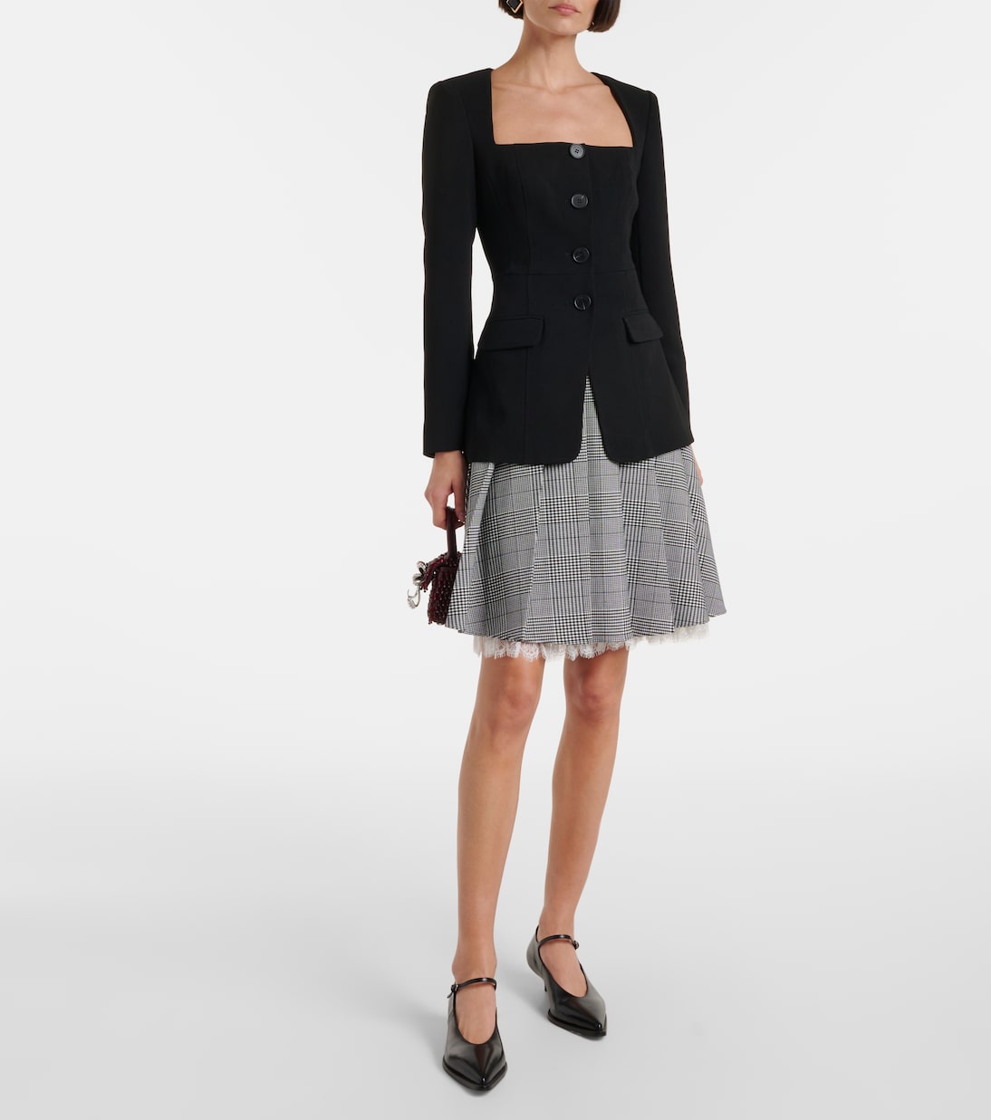 Crêpe top | Self-Portrait