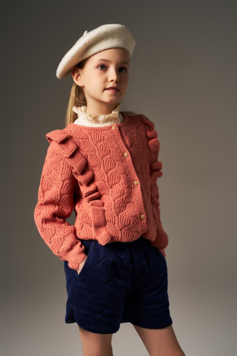 Thea quilted cotton corduroy shorts | C'era Una Volta