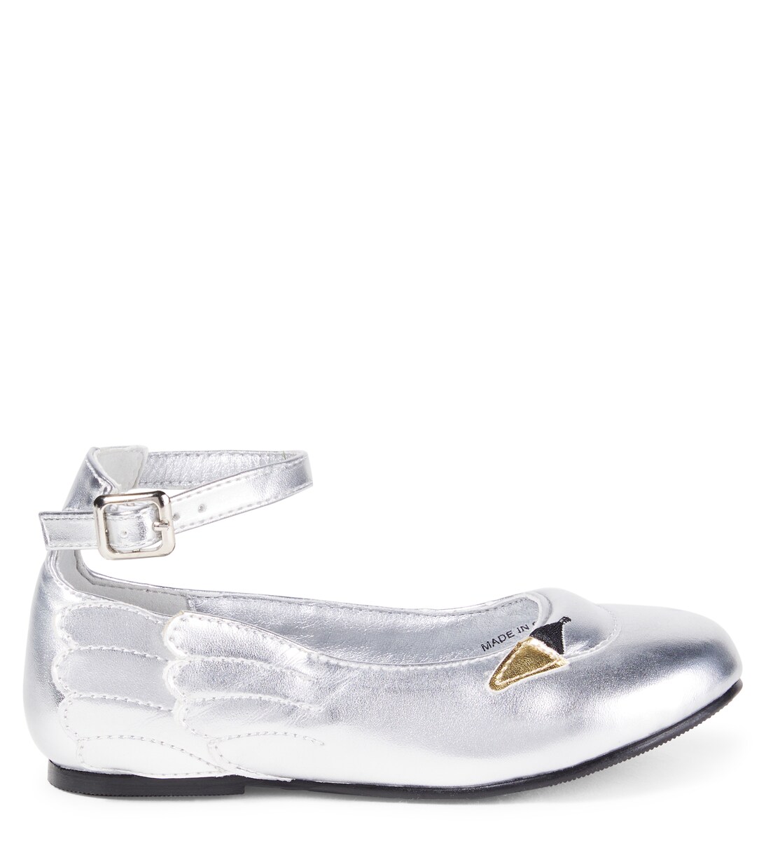 Metallic ballet flats | Stella McCartney Kids