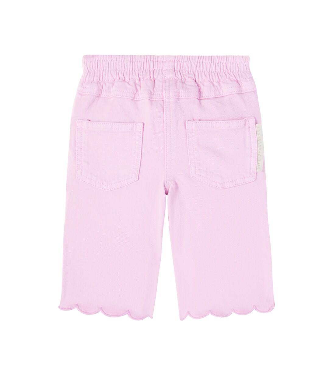 Baby scalloped cotton-blend pants | Stella McCartney Kids