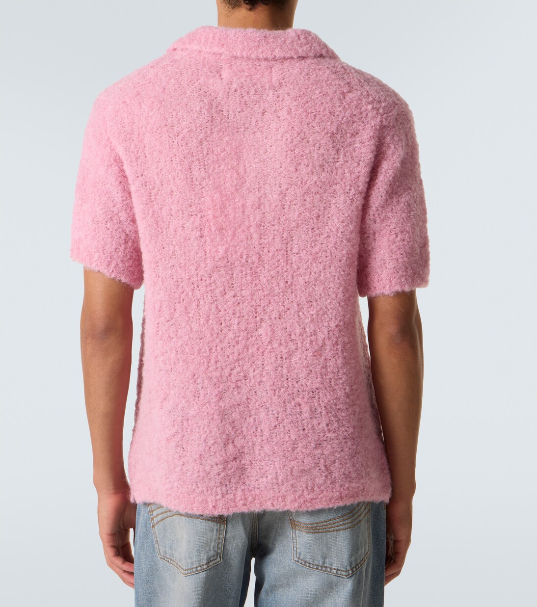 Alpaca-blend polo sweater | ERL