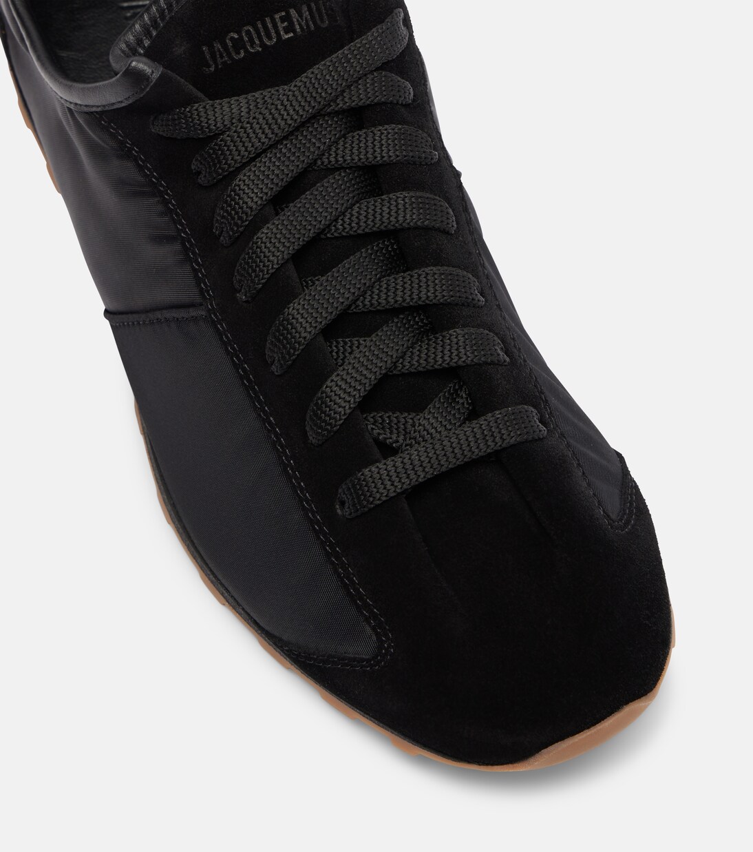 Tennis suede-trimmed sneakers | Jacquemus