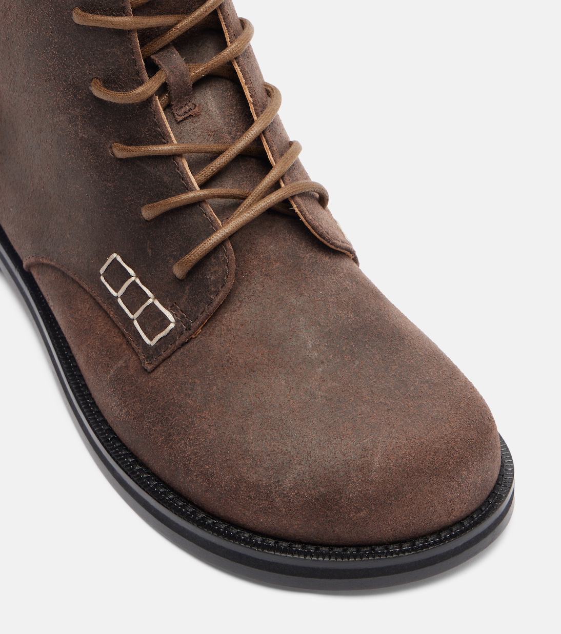 Schnürstiefel aus Veloursleder | JW Anderson