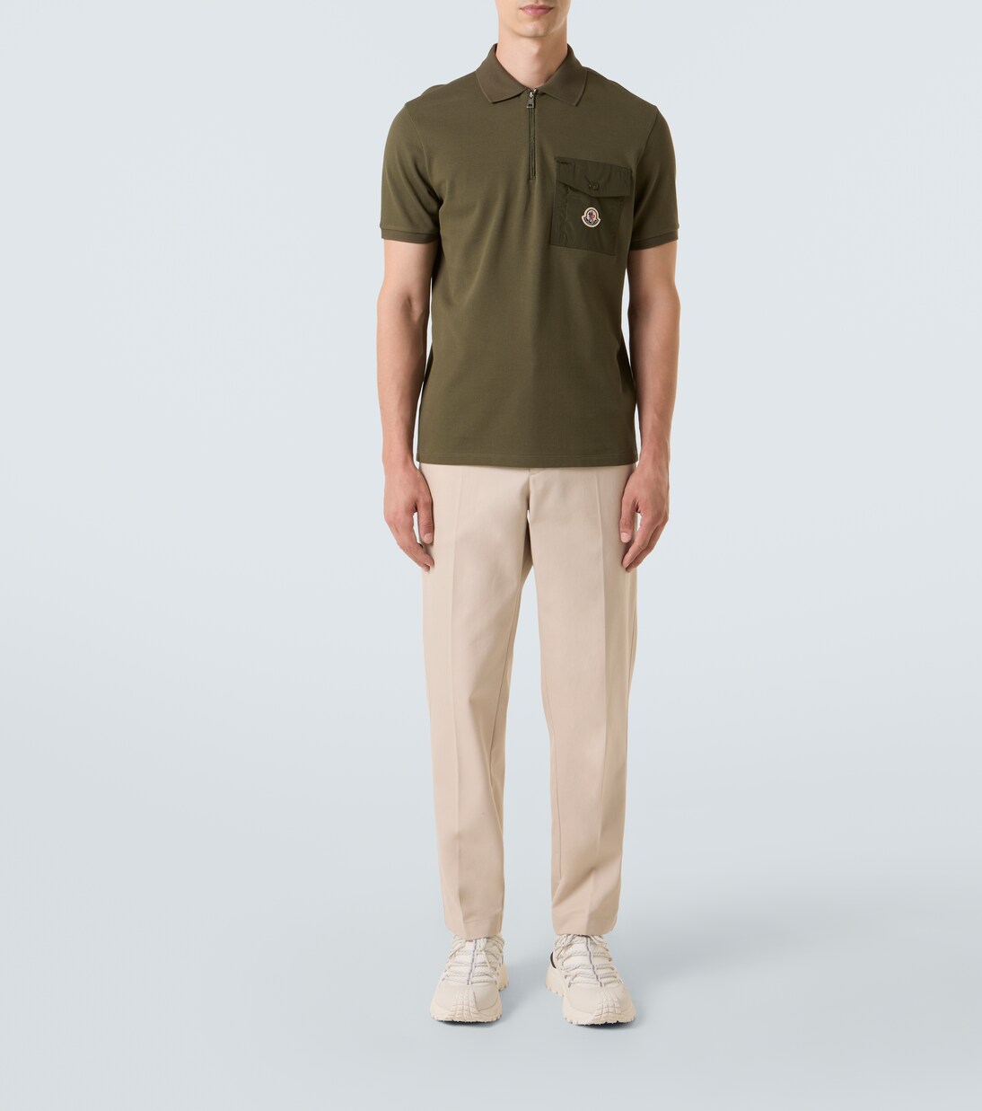 Polohemd aus Baumwoll-Piqué | Moncler