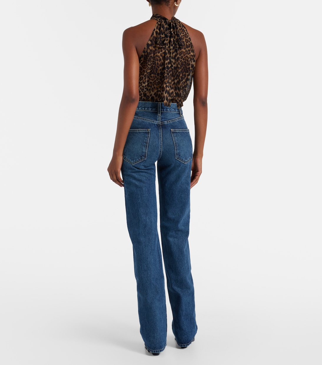 Jeans rectos Joan de tiro medio | Nili Lotan