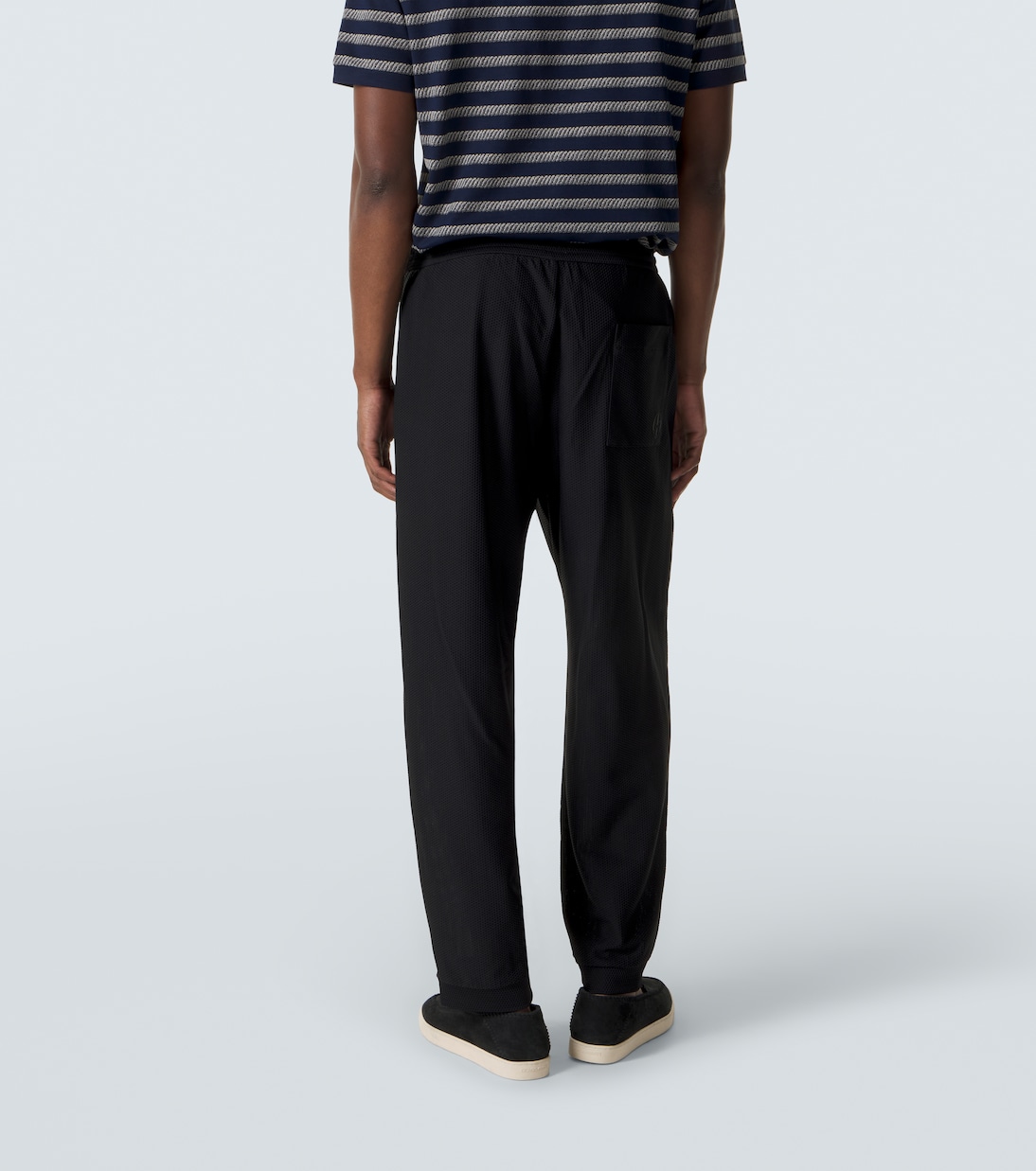 Pantalones rectos de punto | Giorgio Armani